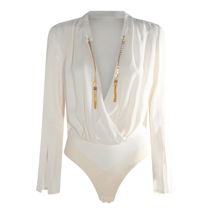 Elisabetta Franchi Dresses - MILK | 850531e91f4b58aa50f6826f68bf6ccaa3539645