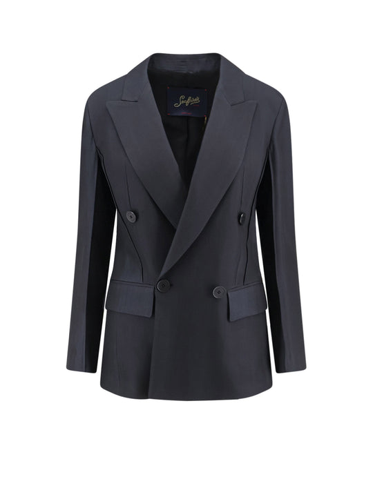 Carmen Virgin Wool And Silk Blazer