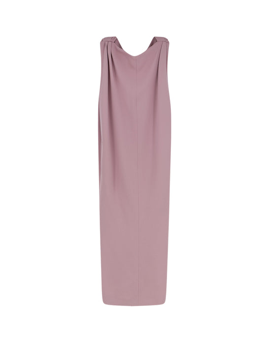 Midi Sack Silk And Wool Dress