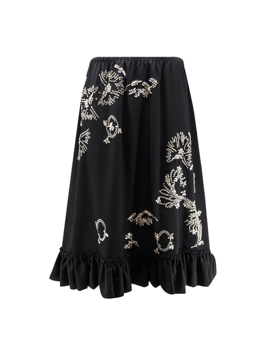 Samila Skirt With Rhinestones