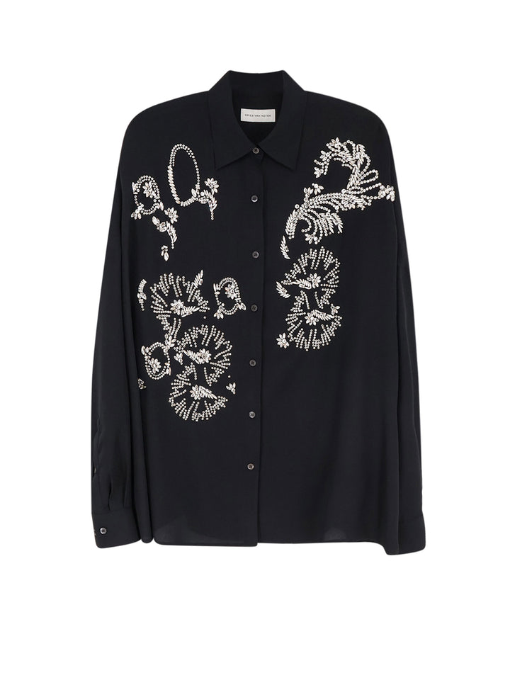 Dries Van Noten Shirts - Blacks and greys | 575a801be2c4dcf845bd700ab58634eb2d1e37bc