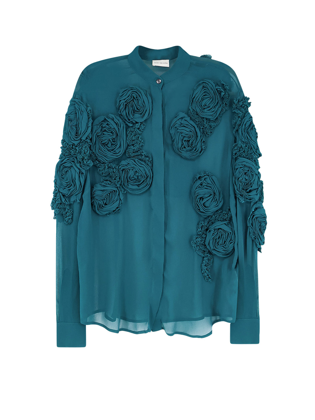 Dries Van Noten Shirts - PETROL | 8e43d5ef50248f84a9667b57481bcae36d439305