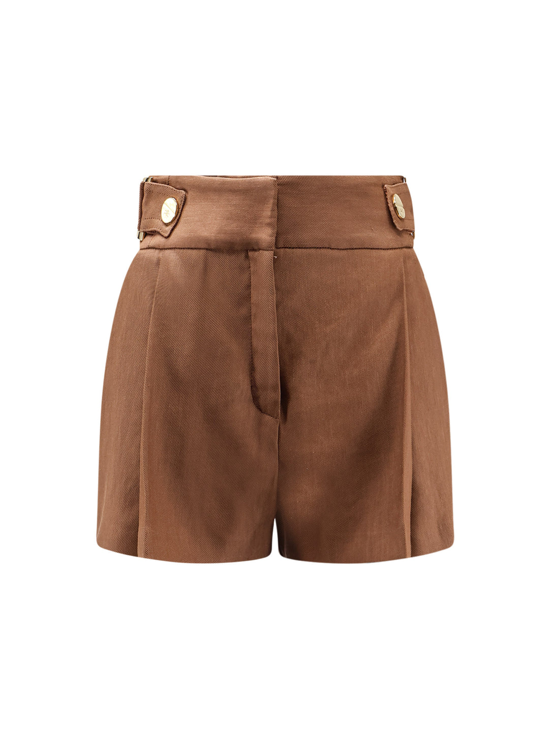 Elisabetta Franchi Shorts - Brown | c0f4bb3540c533aa64830003c4216e8b2783dcc1