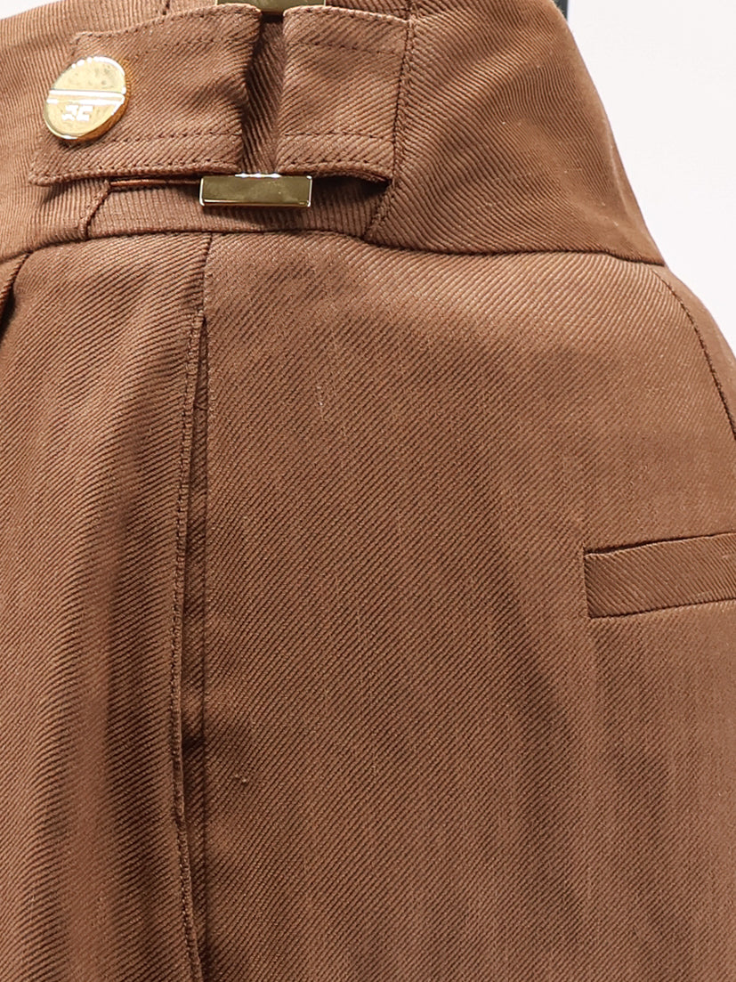 Elisabetta Franchi Shorts - Brown | 5ba41e6032c3eb8697bc86fa43f2c7ed5ccebb64