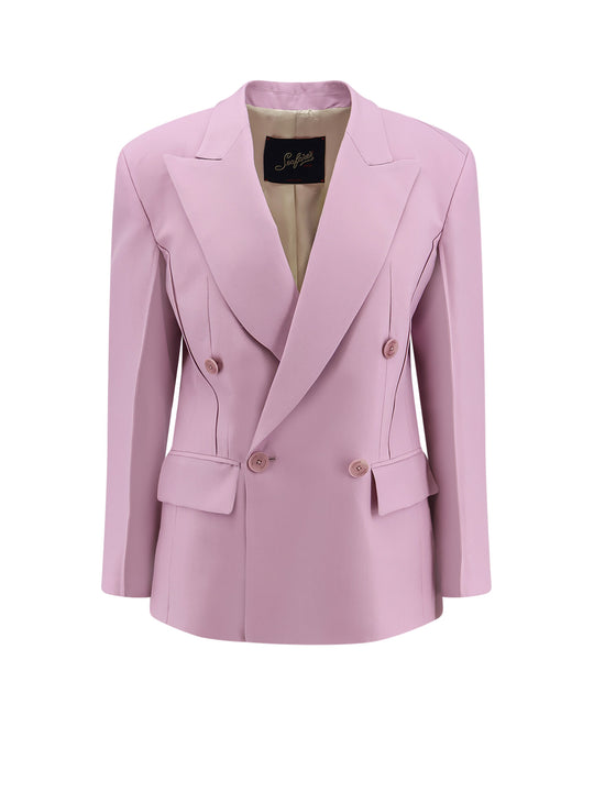 Carmen Virgin Wool And Silk Blazer