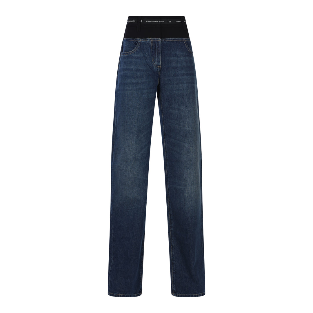 Elisabetta Franchi Jeans - BLUE/NERO | fe588bc419b162a73efbdaeffb8f775bccf7470d