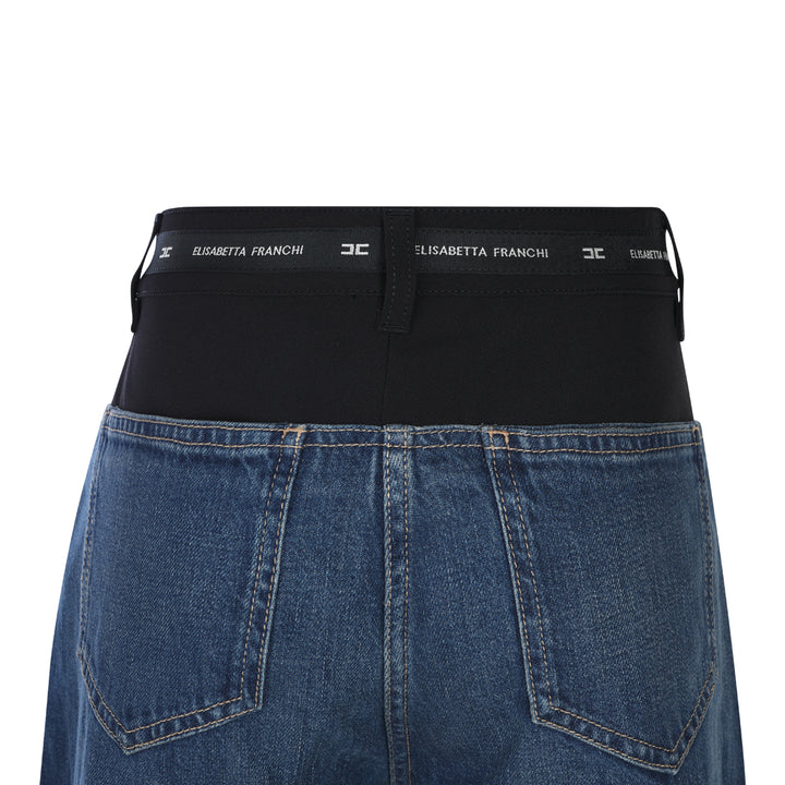 Elisabetta Franchi Jeans - BLUE/NERO | 4ba4bd507b338d801aaed5018f6f64c56ffde6af