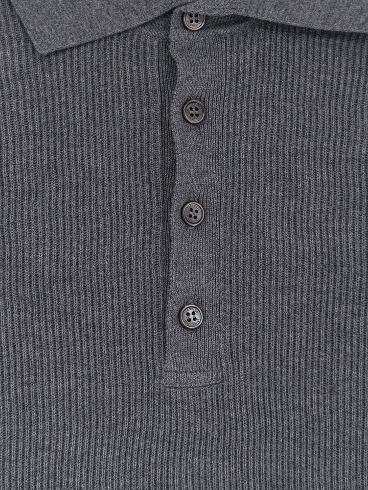 Brunello Cucinelli T-shirts and Polos - GRIGIOSCURO | 99b9c7ee0842a24951d010a9f183f3580f63bbe9