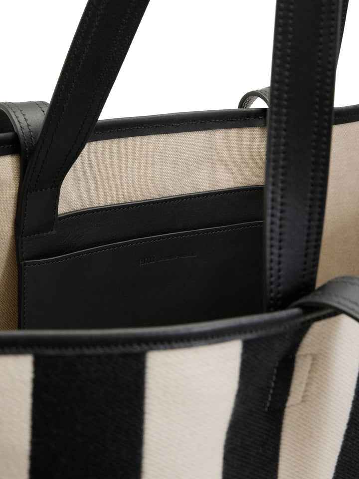 Ami Paris Bags - BLANC CREME/NOIR | ea401c49add3dd5807fccf75df27fc987d83bdd4