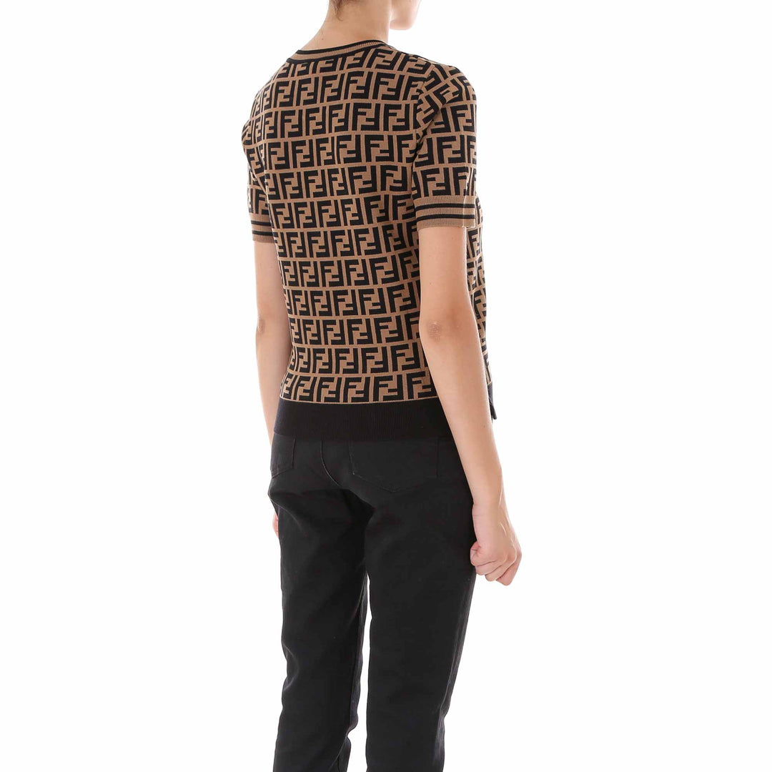 Fendi Sweaters - Brown | f814efd0b356968d3727f20d12c940144a4cf5e4