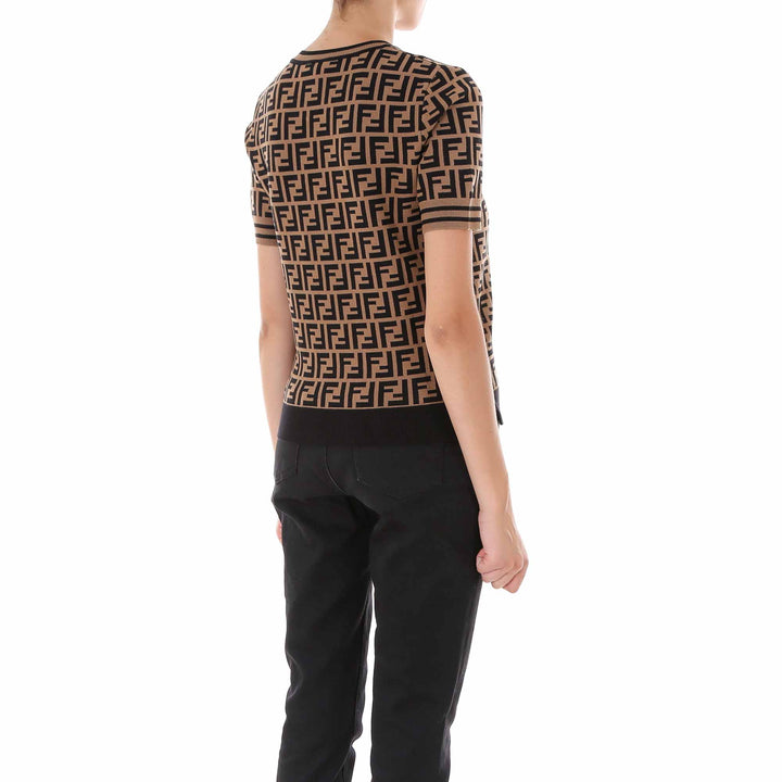 Fendi Sweaters - Brown | f814efd0b356968d3727f20d12c940144a4cf5e4