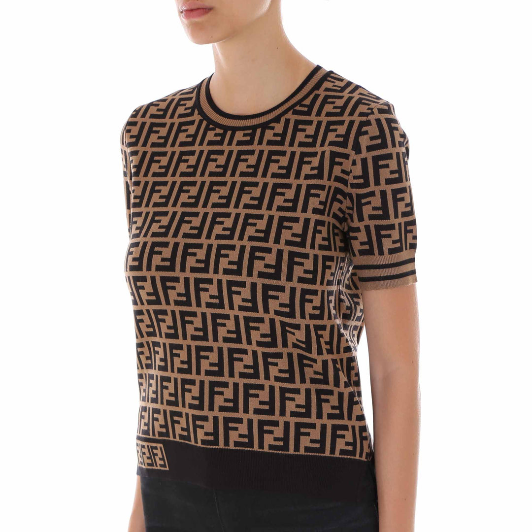 Fendi Sweaters - Brown | fecdce52a165326d5d76e1334acc1d43246d933b