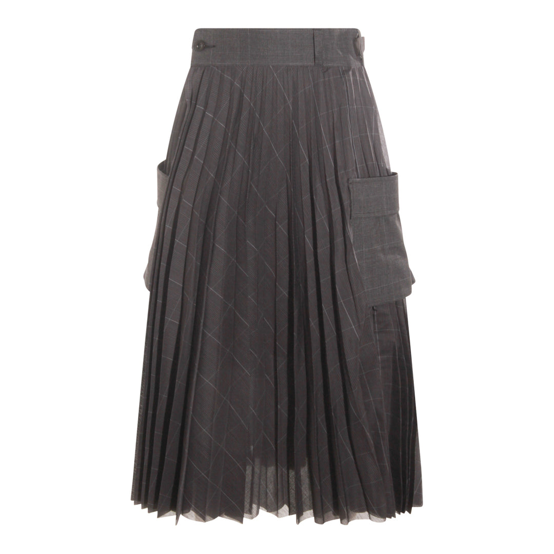 Sacai Skirts - GRAY | 3d3c325ad188804dcd91d36a88045c886df538c6