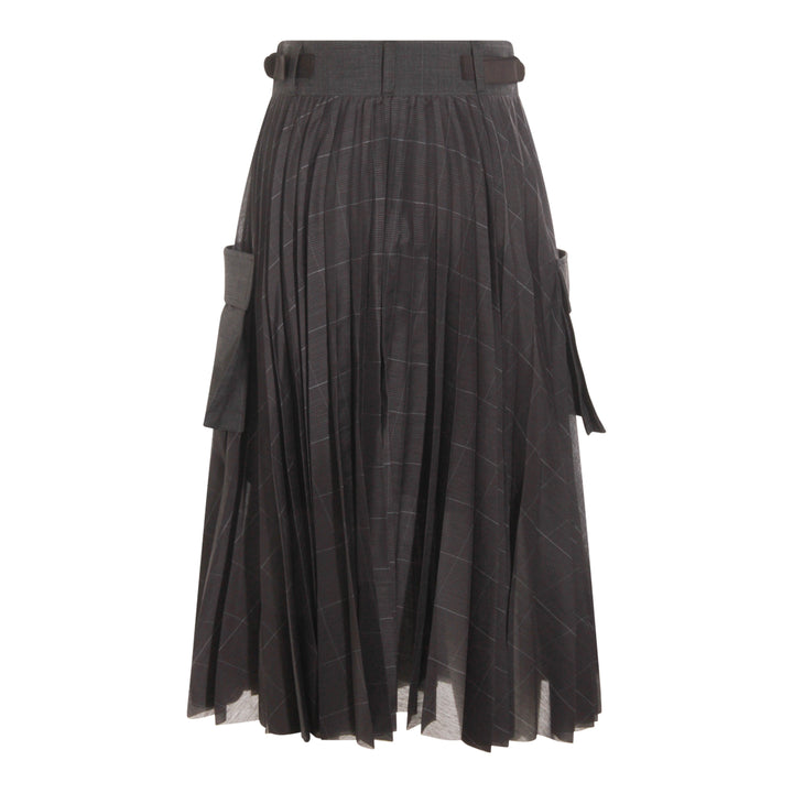 Sacai Skirts - GRAY | 8ba5d48cfe8fa5aa0d6d9e055df530b0dddb0532