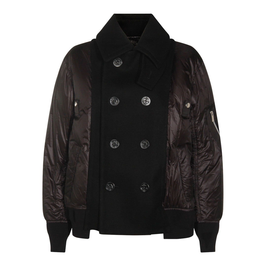 Sacai Coats - Blacks and greys | 4d6a401f7f0fb092377e3caf0d4d961271e905cd