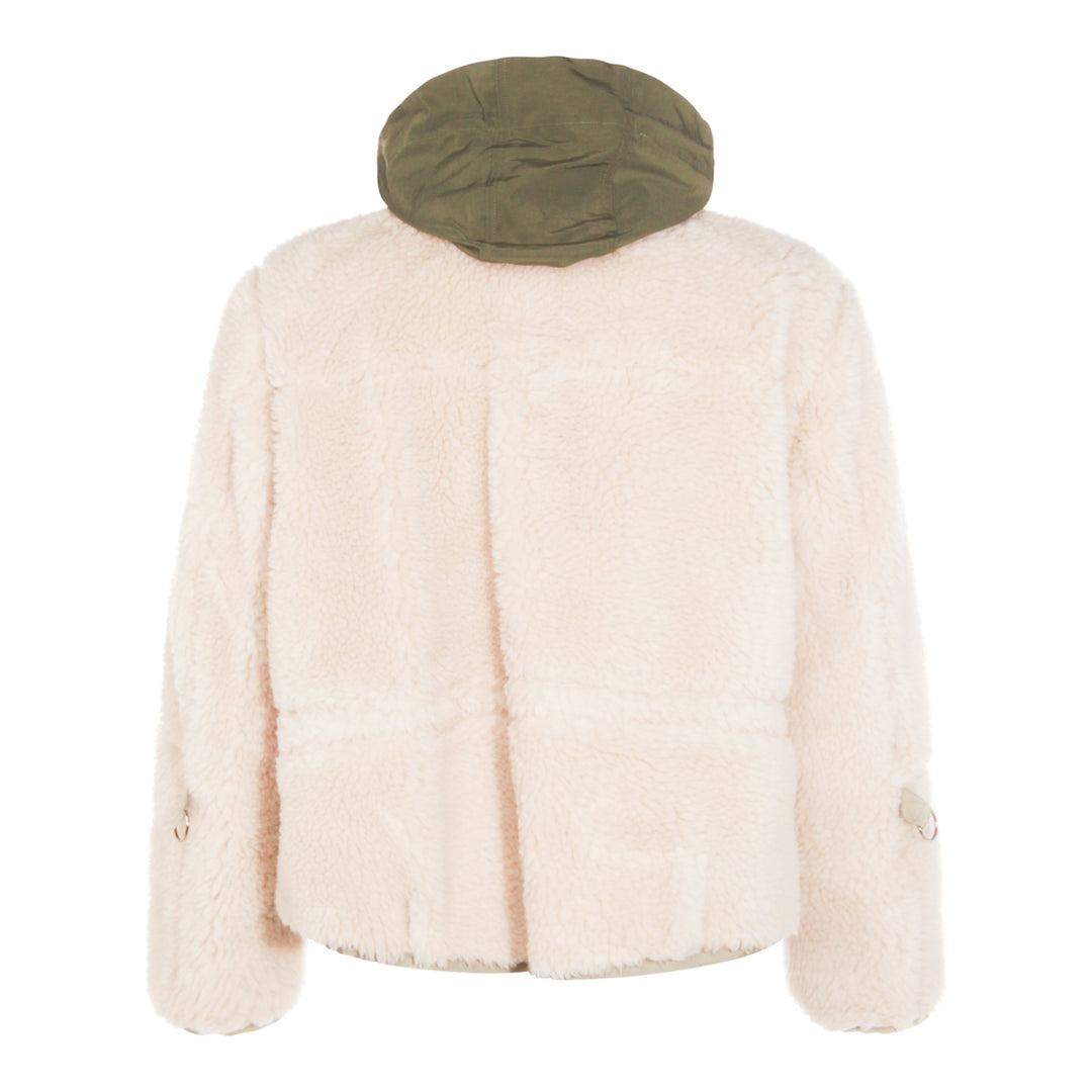 Sacai Jackets - ECRU/KHAKI | 3ce9ca8954bbe0e1a6bad3074e994ae39b8bf36b