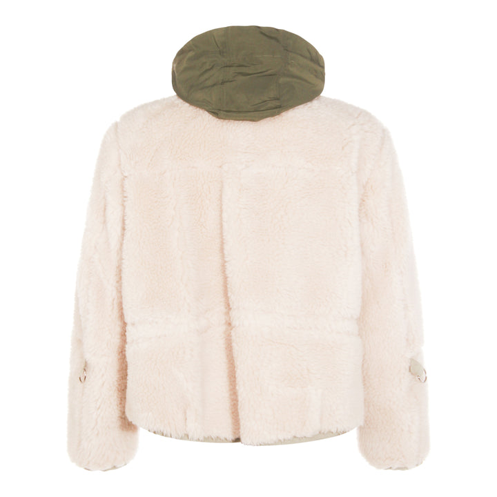 Sacai Jackets - ECRU/KHAKI | 3ce9ca8954bbe0e1a6bad3074e994ae39b8bf36b