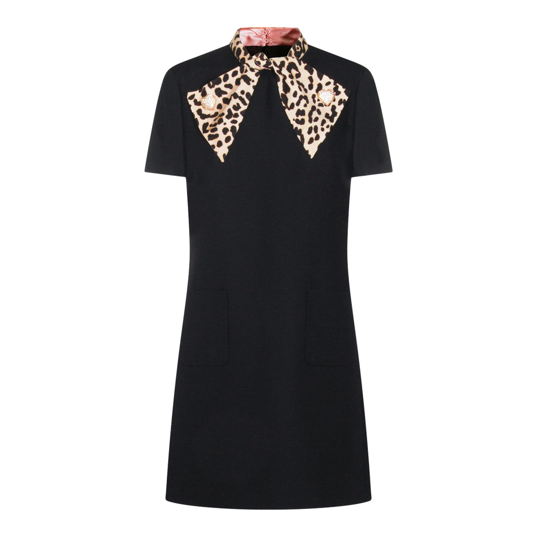 Valentino Dresses - NERO/ANIMALIER | a0353a4c7aa88317ca843453b45da492793b61c2