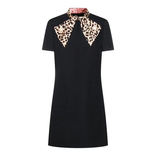 Dresses Nero/Animalier