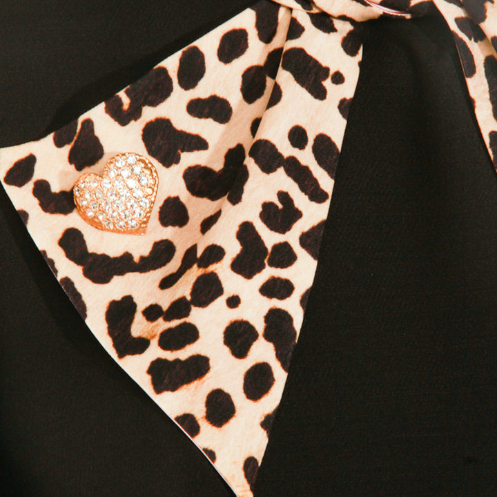 Valentino Dresses - NERO/ANIMALIER | d70a67d113dd18ecad431af443b9b5782fe3da2d