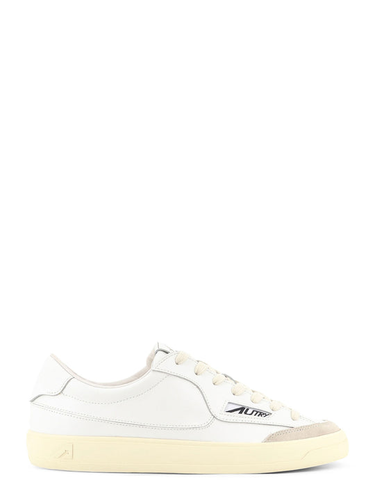 Windscape Leather Sneakers With Suede Insert