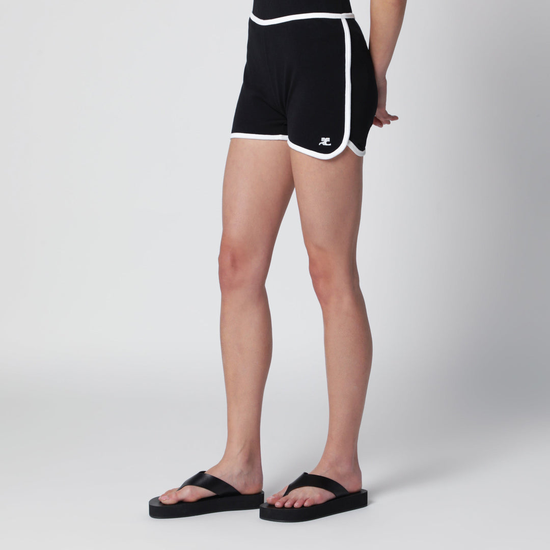 CourrèGes Shorts - Black | 7dc5d1ee9e5020e5d05d2fa67545129fc376e995