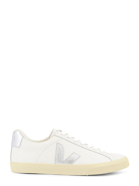 Esplar Leather Sneakers With Side Logo