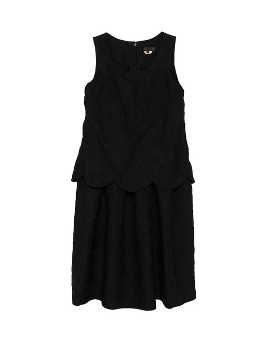 Jacquard Fabric Short Dress