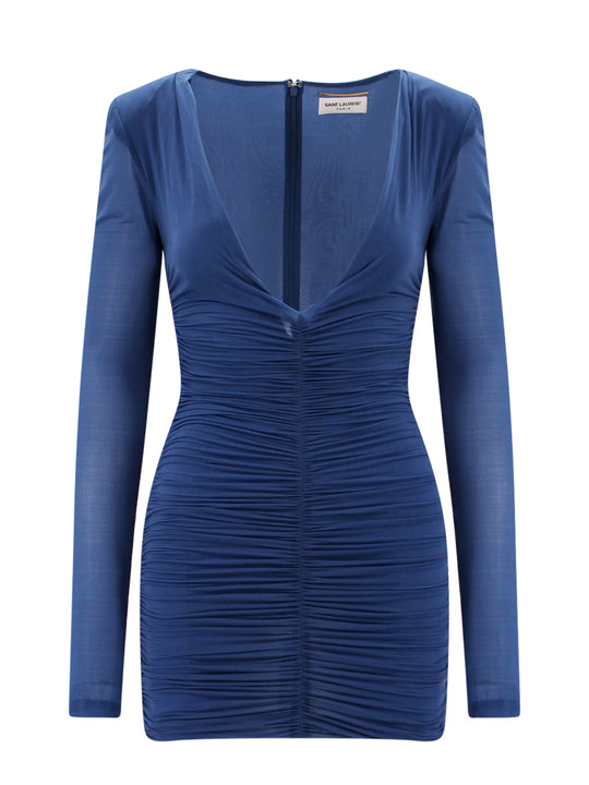 Draped Fabric Dress
