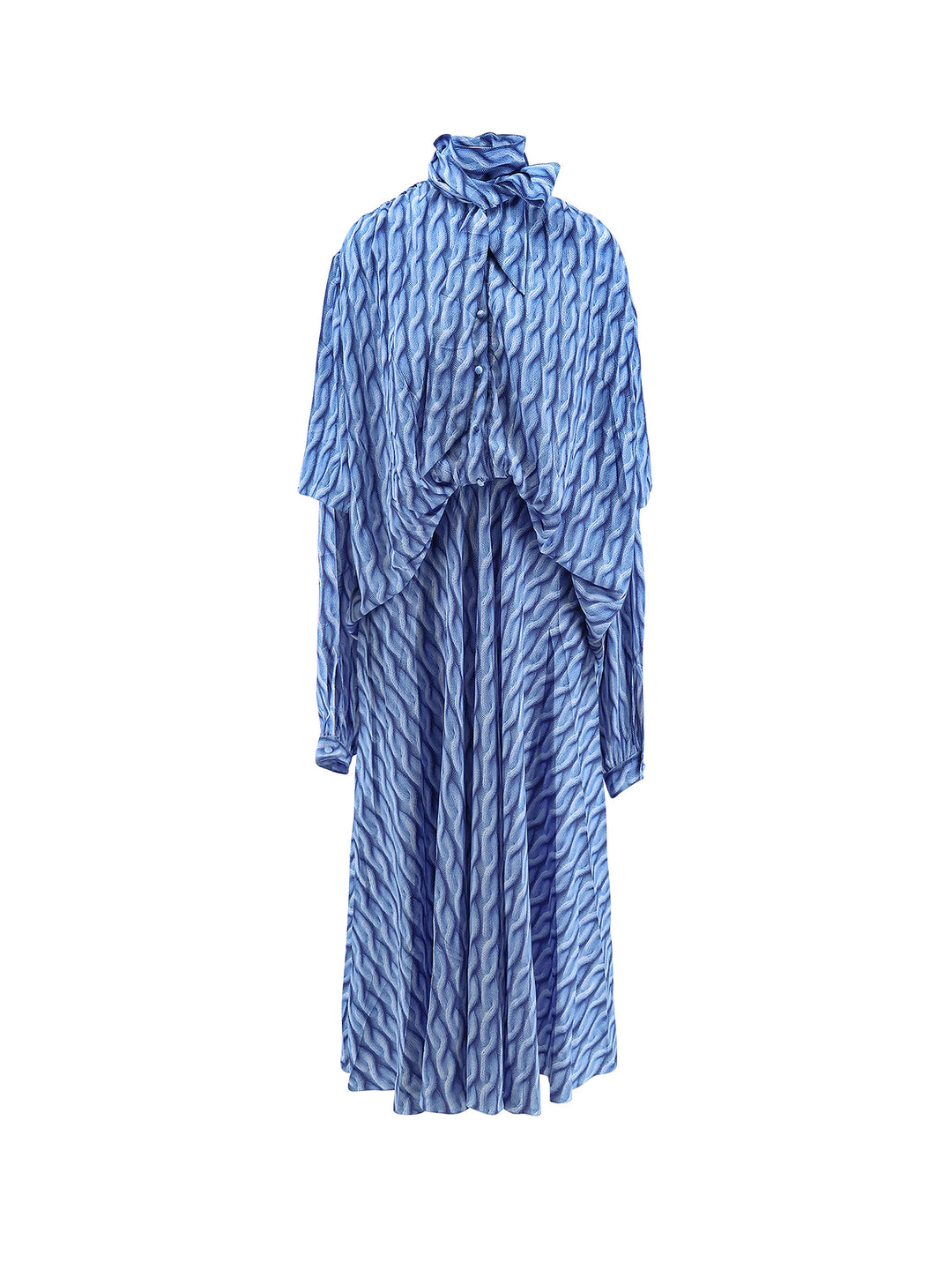 Balenciaga Dresses - Blu e verdi | 82254367fe3cda476f327276bf618127802c3674