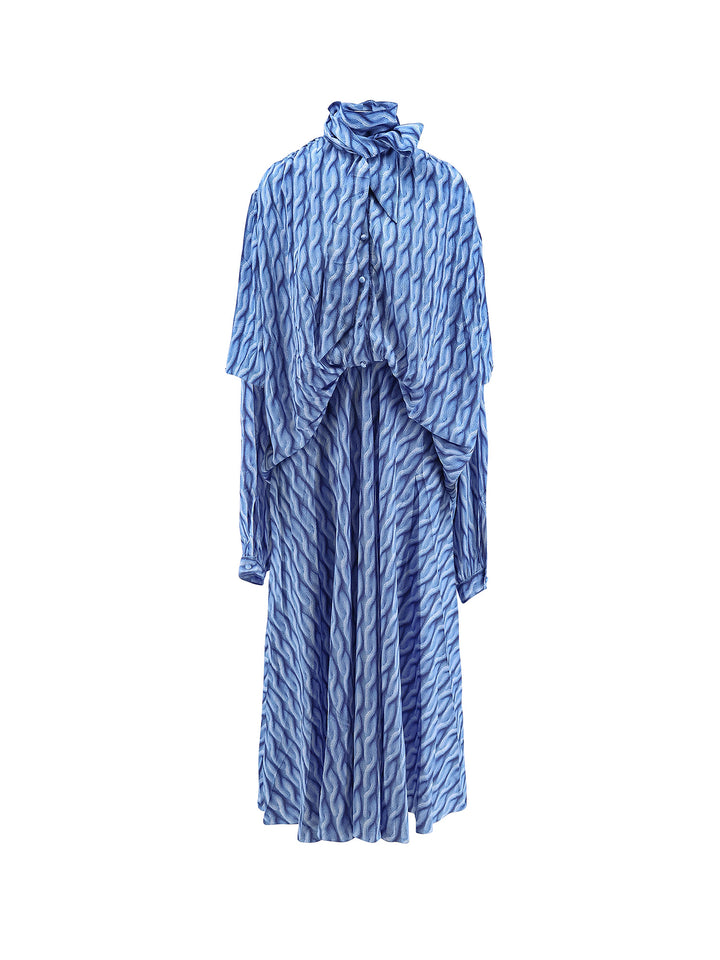 Balenciaga Dresses - Blu e verdi | 82254367fe3cda476f327276bf618127802c3674