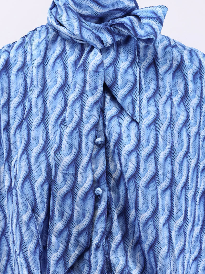 Balenciaga Dresses - Blu e verdi | 9ff2b2a92b45cbe465040ee0bcc82fecd02043a2