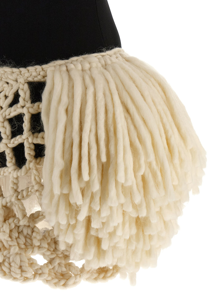 Magda Butrym 01 Dresses - White/Black | d720d2fb9f799ab19a536d56b8f3804aee9612cb