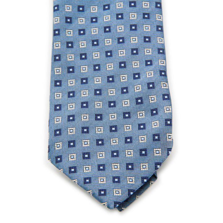 Zegna Ties - Blue and green | 0e4482197c1da6bfa40355a0a6592df2a15ca132