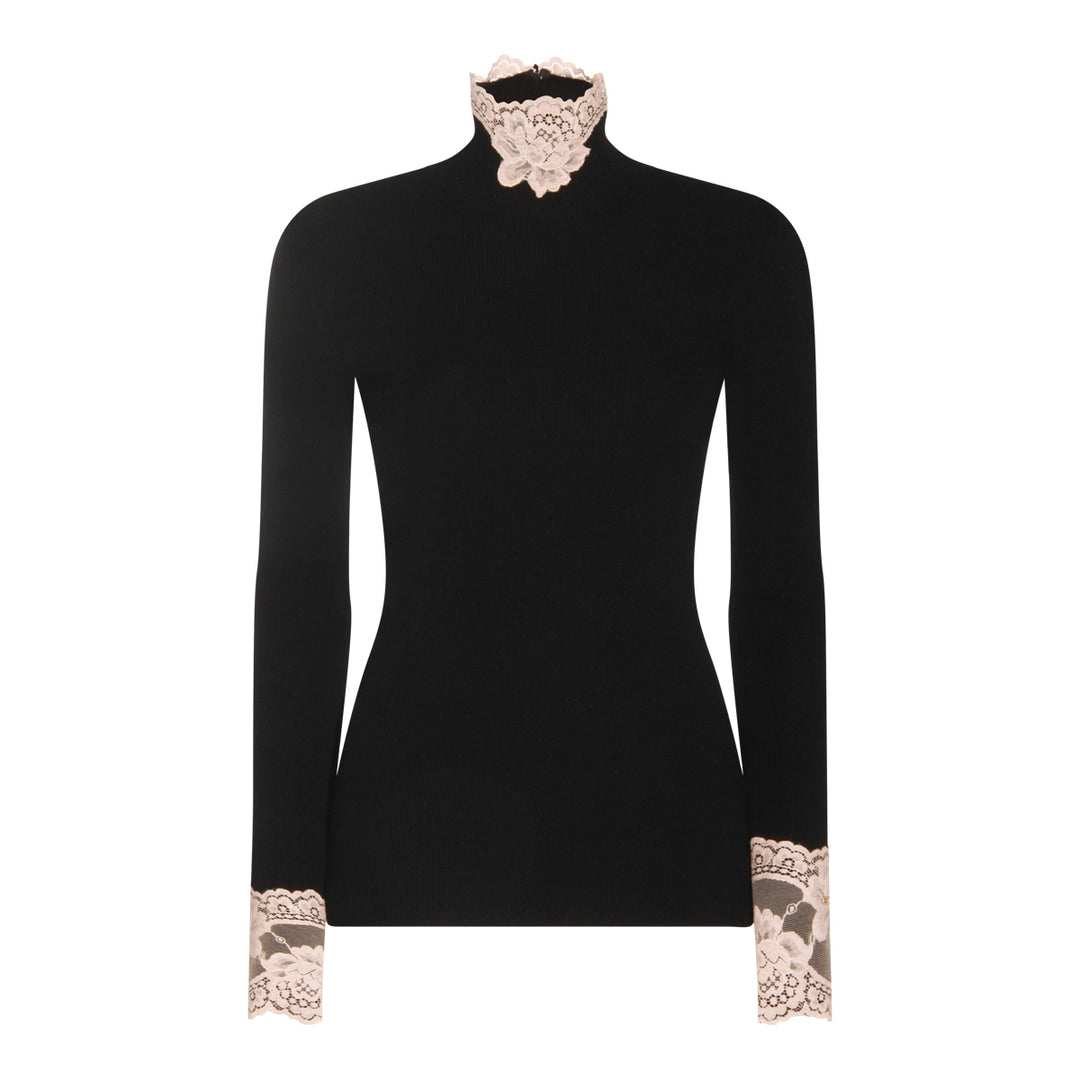 Valentino Sweaters - NERO/ROSE DUST | 2262e7985d04d6750c3a3a85f1c31c23186f287f