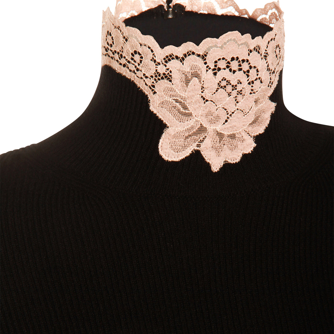 Valentino Sweaters - NERO/ROSE DUST | 15086ffd712b71ea0fc7e6bbed32f8bcd2947b7d