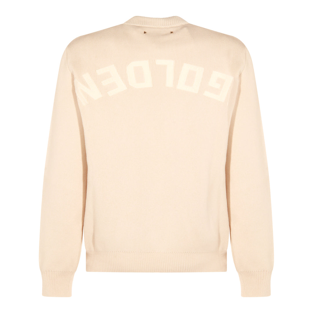 Golden Goose Sweaters - TRAVERTINE | 12af659313937e7e8f4334cbb6262fa8dfaca9d6