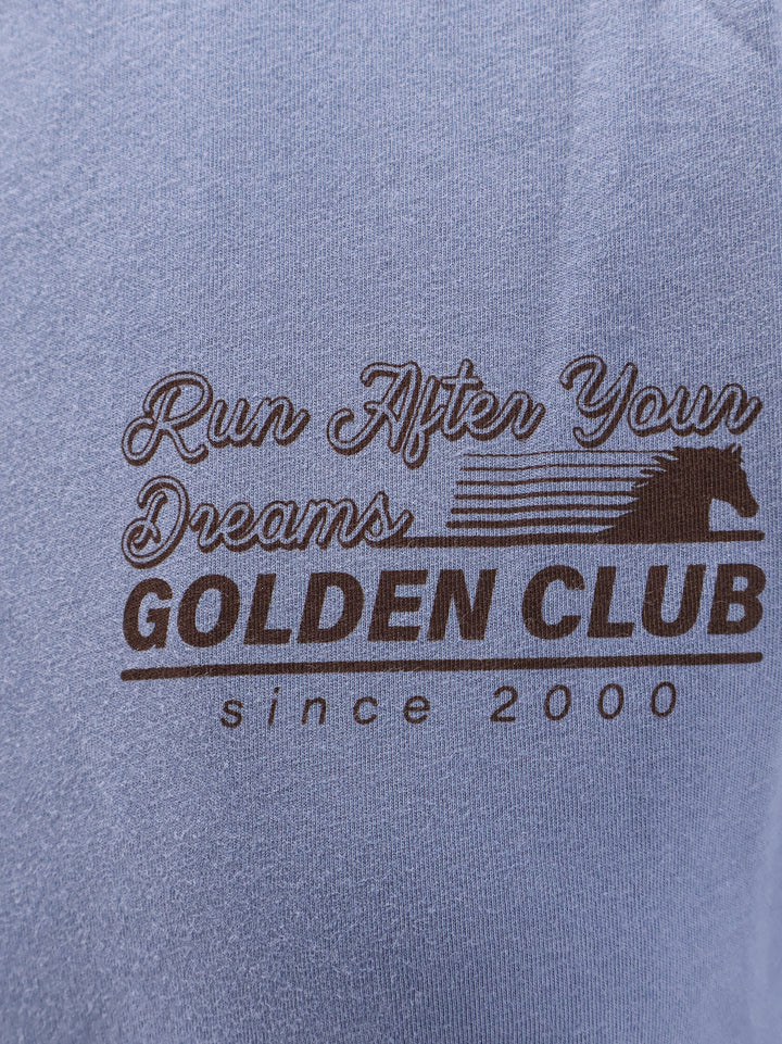 Golden Goose T-shirts and Polos - CHINA BLUE | 2eb13e71ed8050b574bb283908177086d76b9594