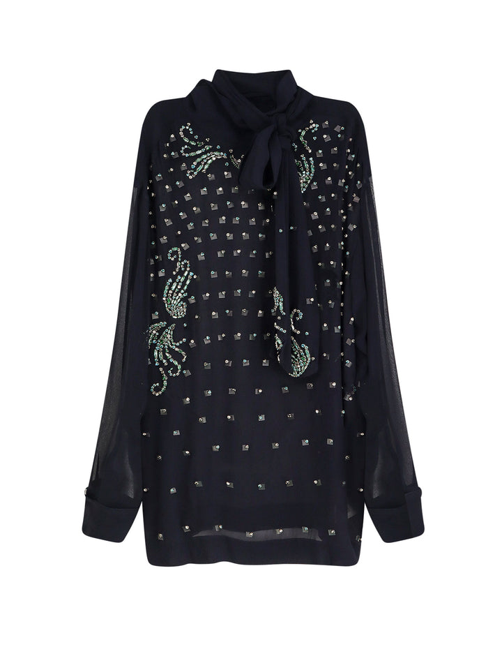 Dries Van Noten Shirts - Blue and green | 6a4fa9dd687cc961fc388c0a82b1cad2c9e4acf3