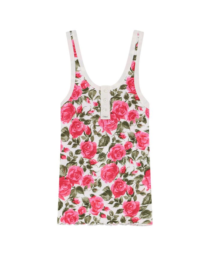 Chloè T-shirts and Polos - WhitePink | e2004650b3d6e00f938818b3d555012d58aa4ff1
