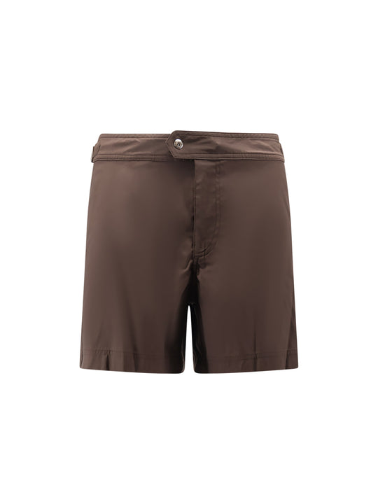 Nylon Swim Boxer Shorts