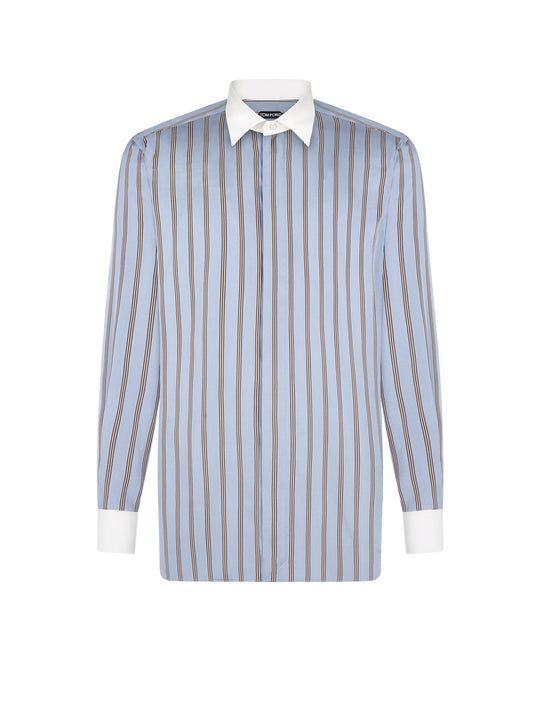 Striped Silk Shirt