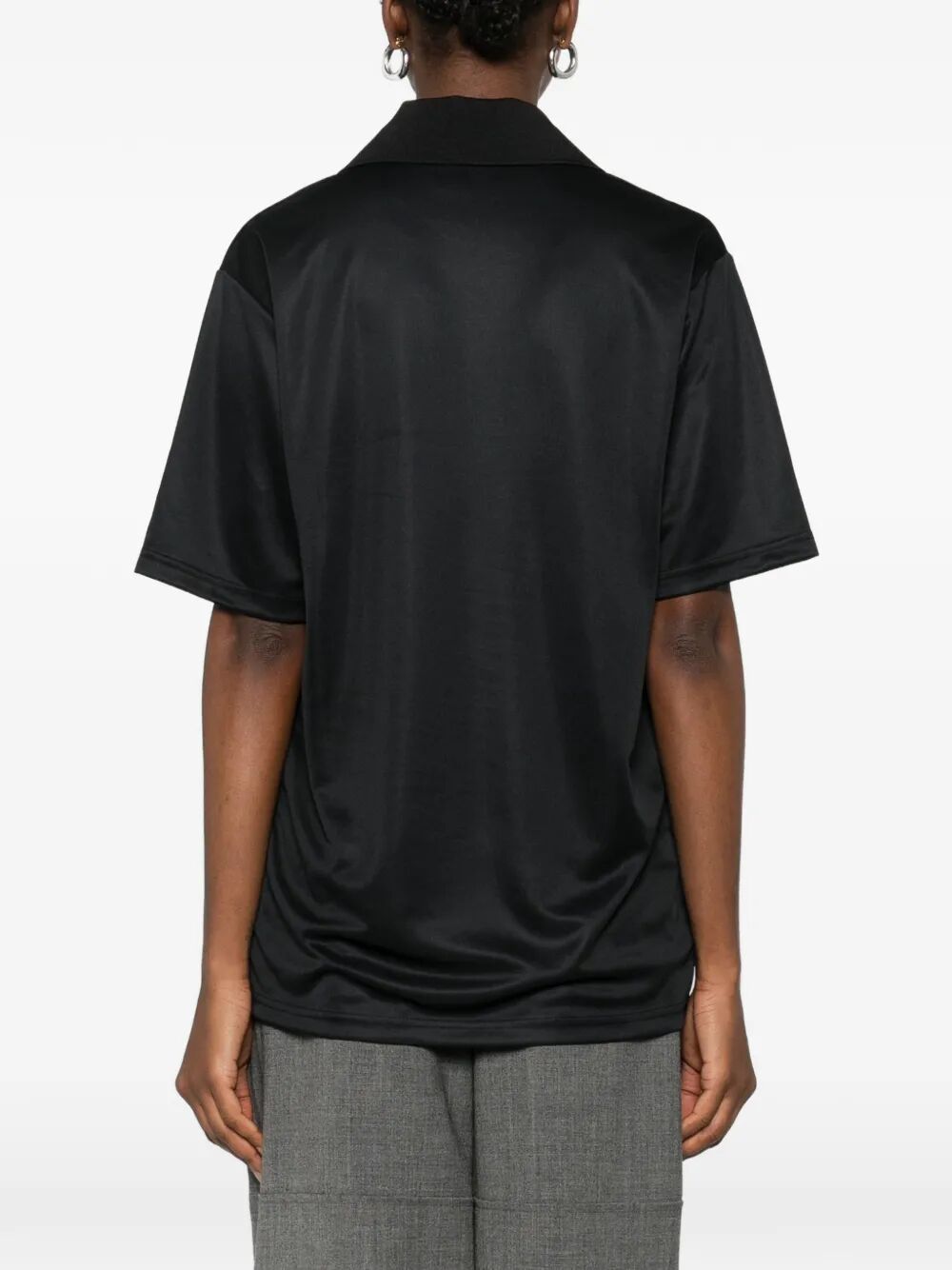 Courreges Polo - Black | 0442311e25ea66ca243de42be668b9069b6629d7