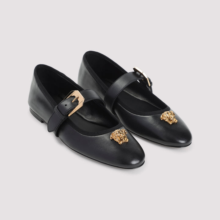 Versace Ballerinas - Black | 44446be1cc4b703aa0f98328d85892dec6acb811