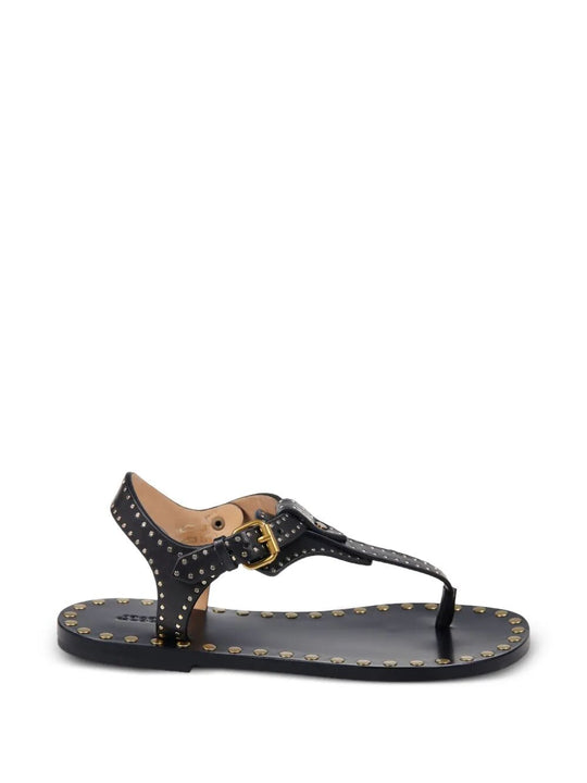 Joonya Studded Flat Sandals