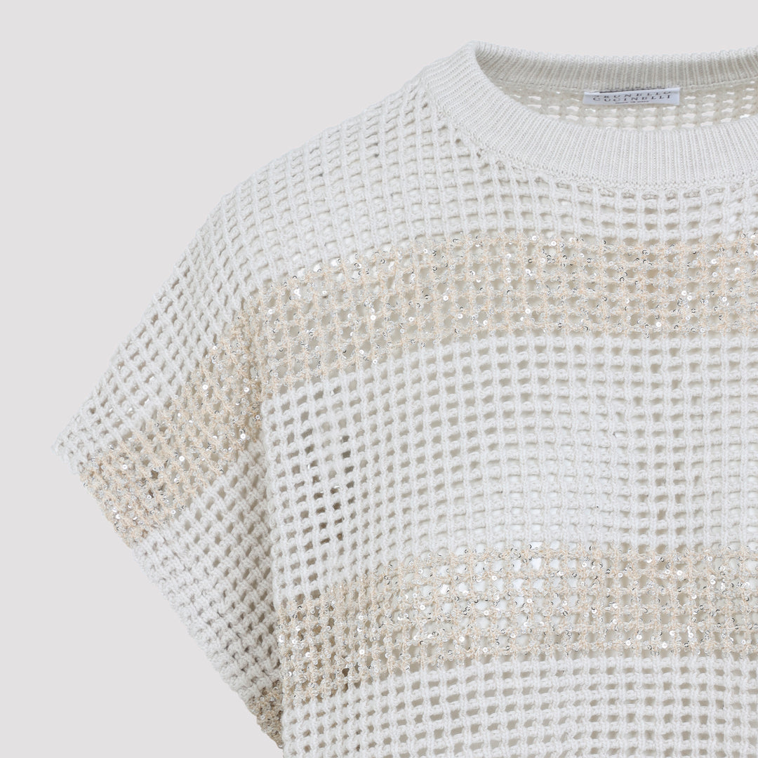 Brunello Cucinelli Sweater - Nude & Neutrals | f4f84085d63b3f2a856ff22c1ff14f1a04f1303e