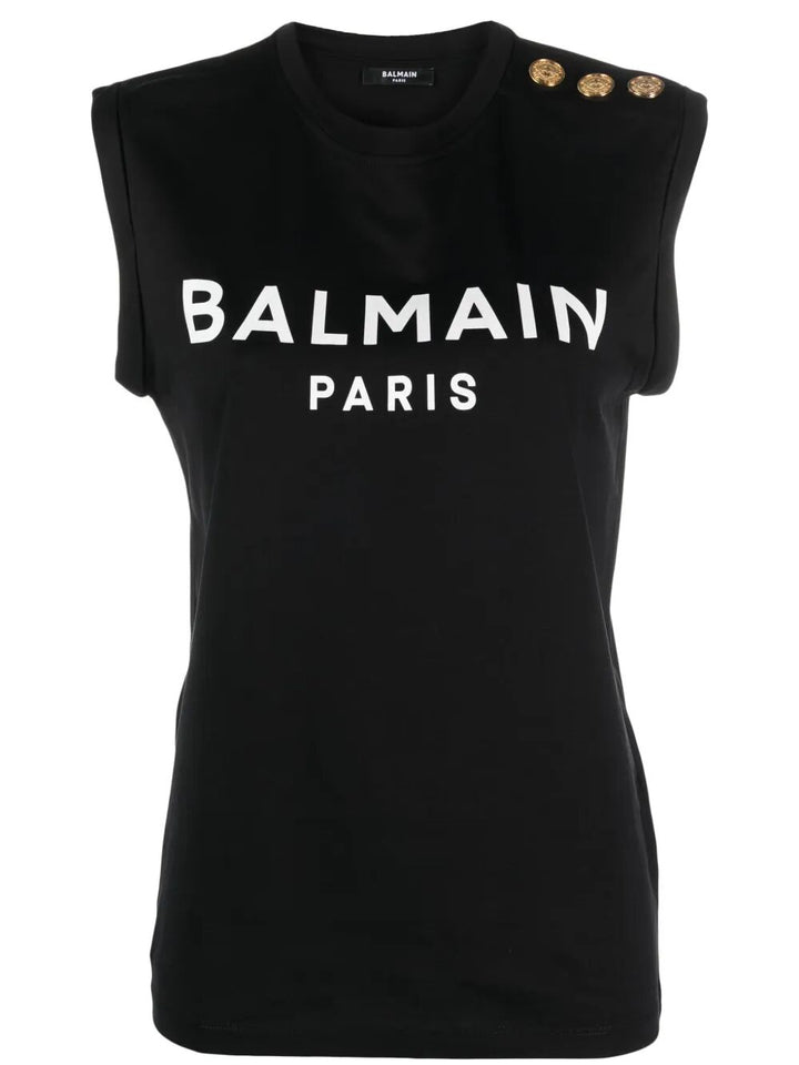 Balmain Tops - Black | 34553883b01e20f1dae0df31e458019851adef87