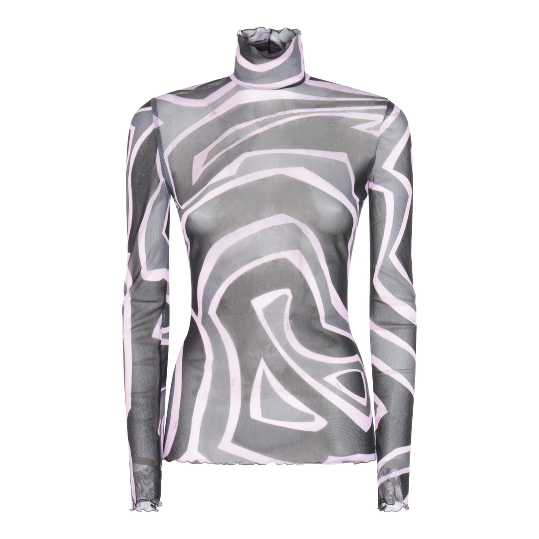 Emilio Pucci T-shirts and Polos - Blacks and greys | 0606593bf42efaa1d59df5322972f448047b6b6b