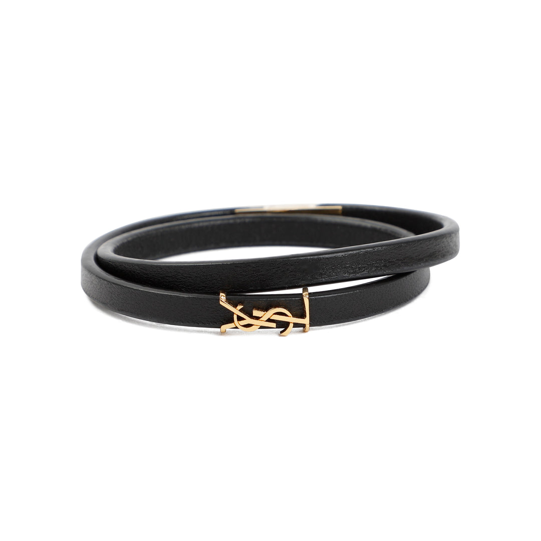 Saint Laurent Bracelets - Black | a4a2f664d61f6544664d96cc8c0674de19a679c1