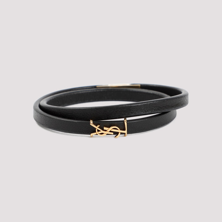 Saint Laurent Bracelets - Black | 88889ed11dd7b497b58ef91430faa5f15b5f1c19